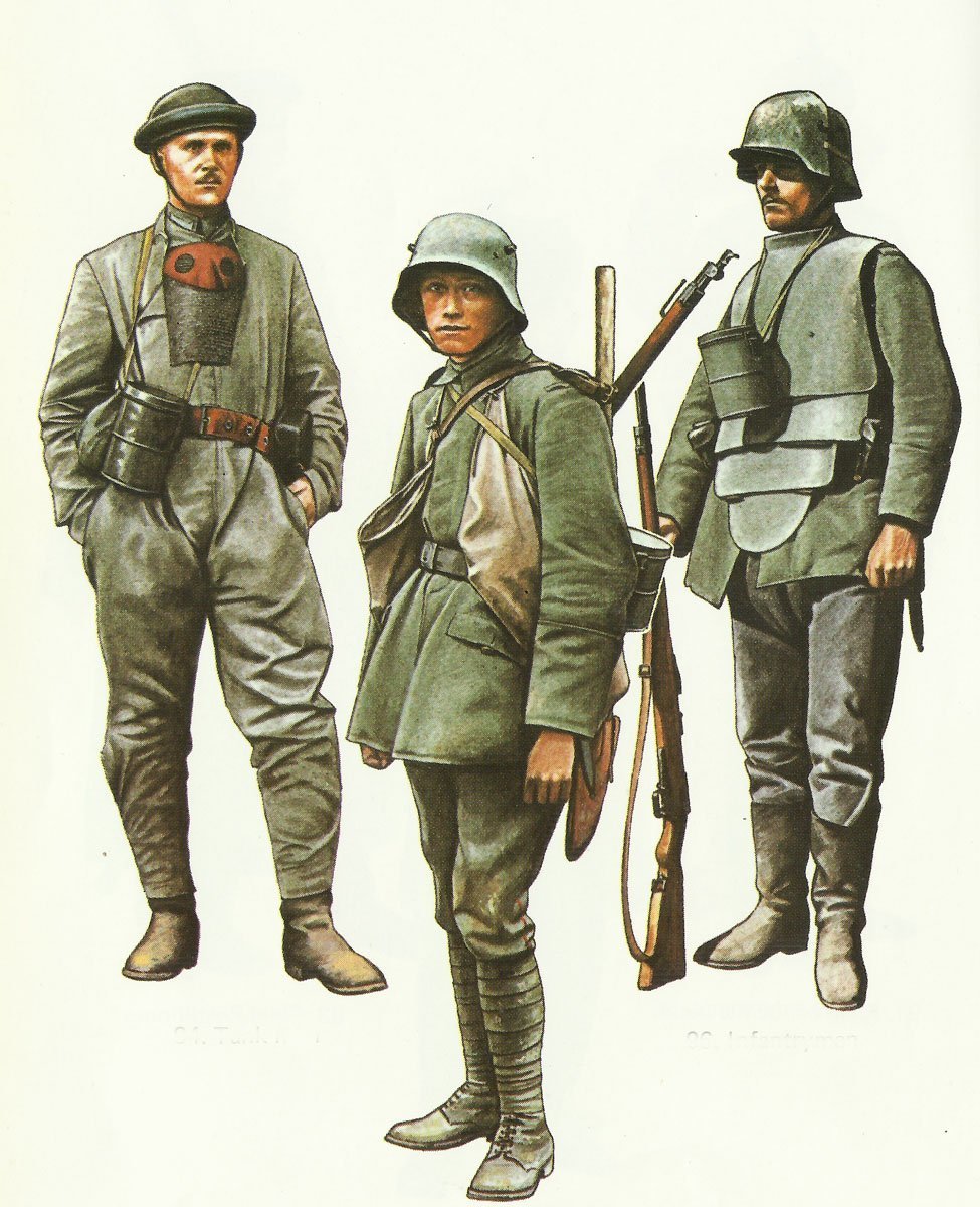 Deutsche Uniformen 1916-18