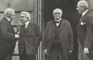 Lloyd George, Orlando, Clemenceau, Wilson