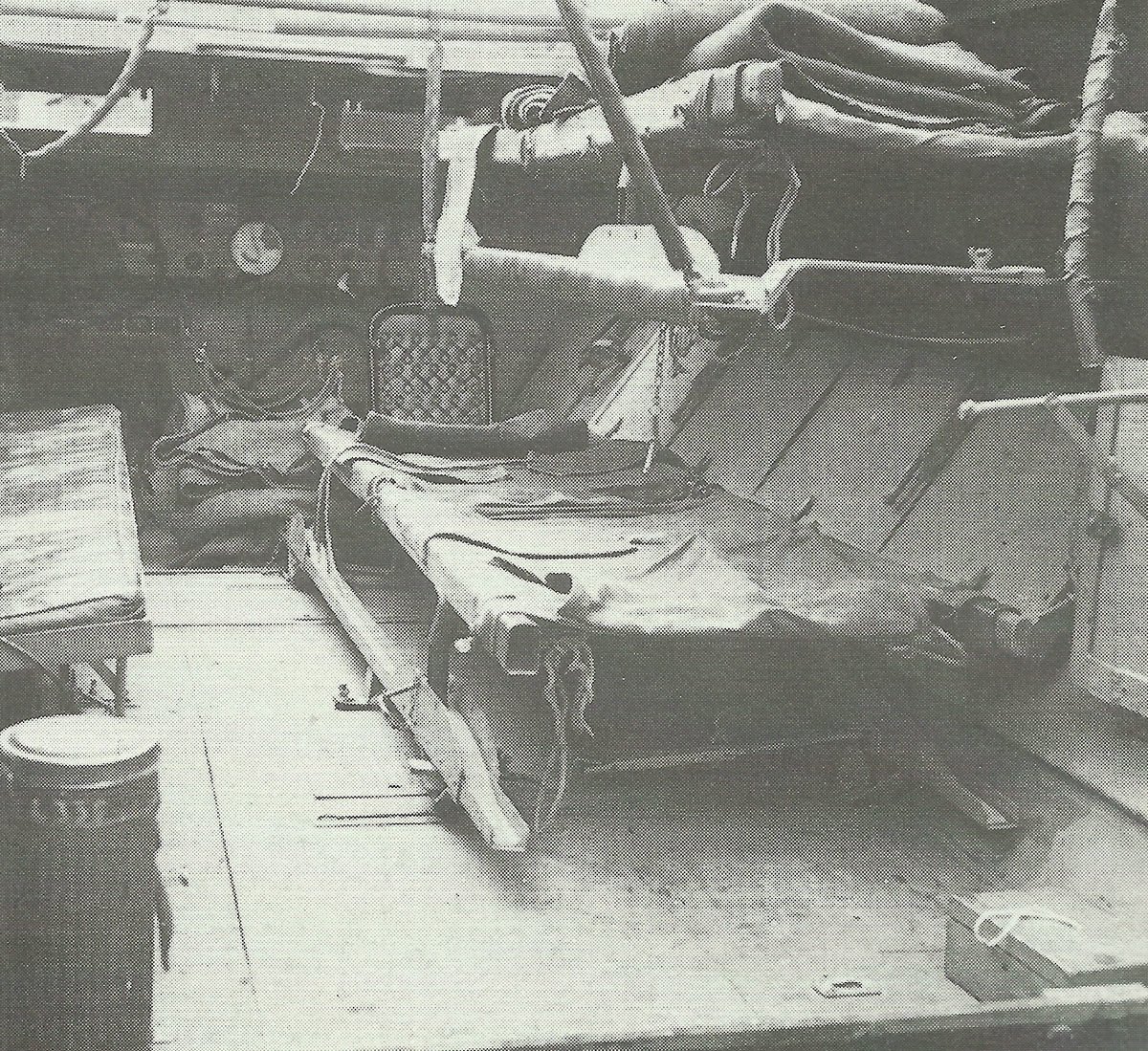 Innenraum Sanitäts-Panzerwagen
