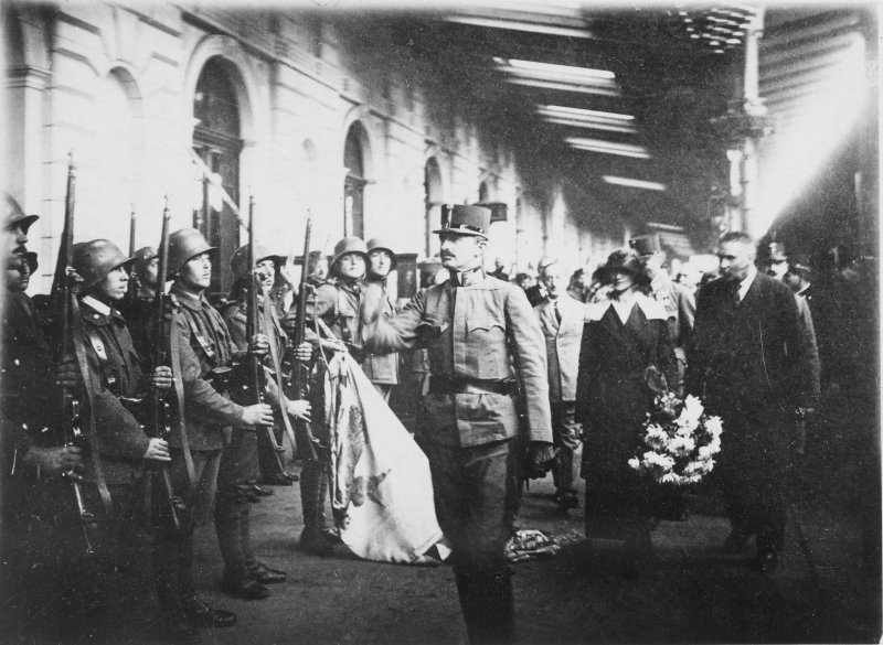 Kaiser Karl Restaurations-Versuch in Ungran 1921