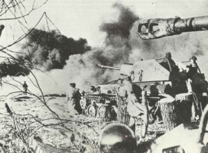 SU-76 im Gefecht bei Tarnopol