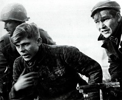 Gefangen genommer SS-Soldat Bastogne