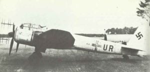 Die aus Versehen in England gelandete Ju 88G-1
