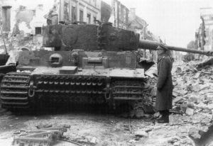 Tiger I zerstört Normandie