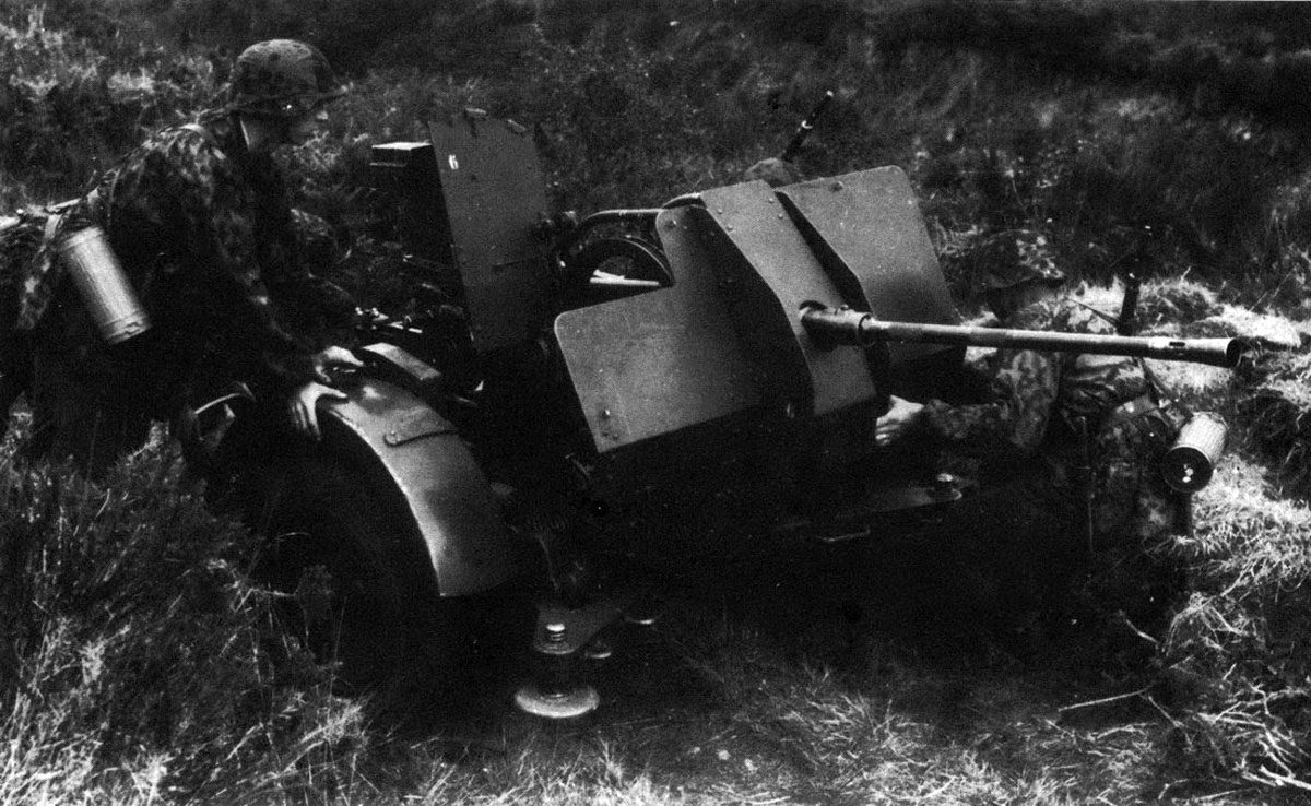 2-cm Flak der HG-Division im Erdkampf