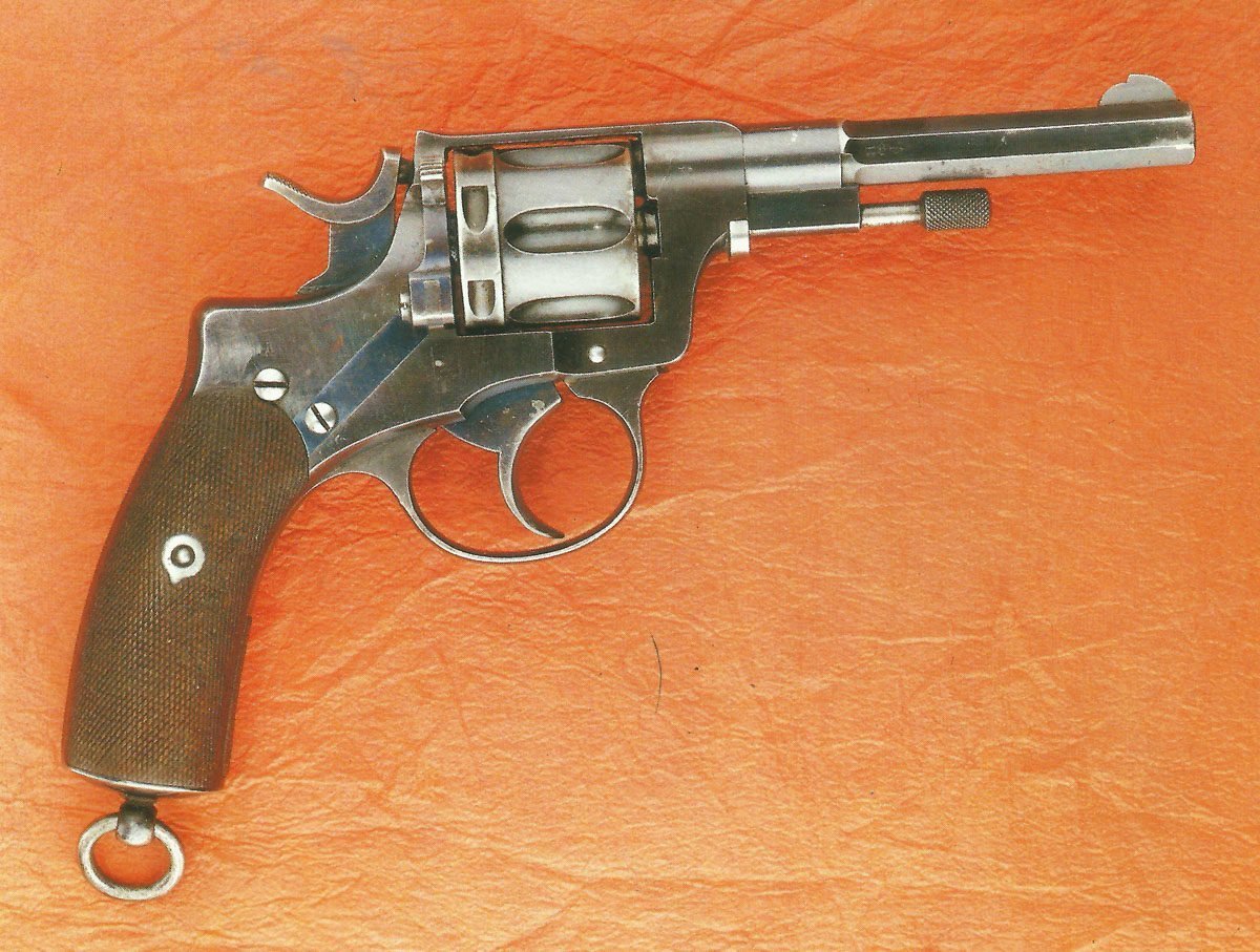 Belgischer Offiziers-Revolver Nagant Modell 1884