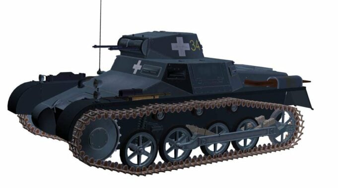PzKpfw IA 3dmodell