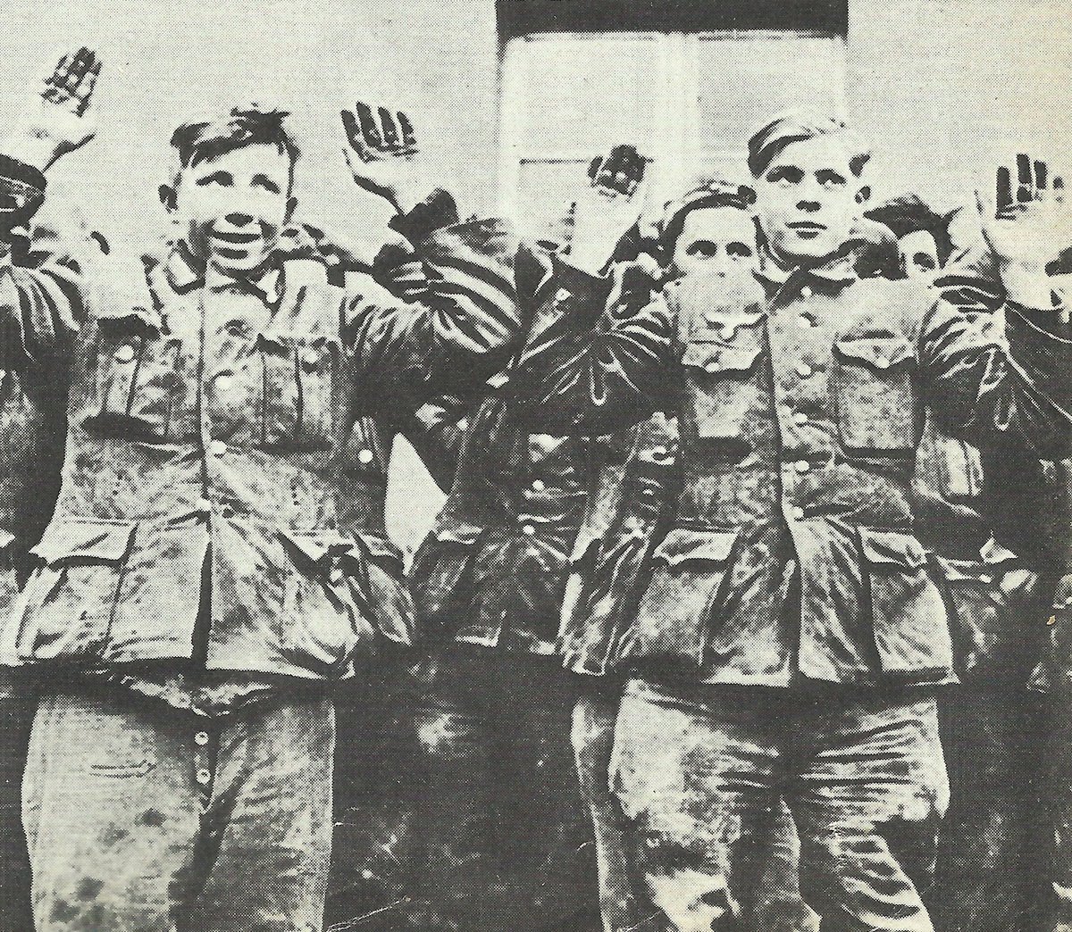 gefangengenommen jugendlichen Soldaten