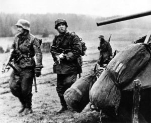 Waffen-SS-Grenadiere in den Ardennen