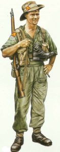 Britischer Soldat Burma 1945