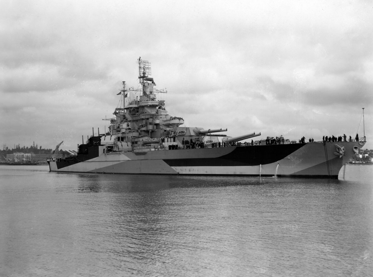 USS West Virginia 1944