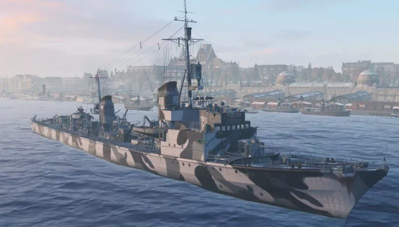 S-Boote und Torpedoboote der Kriegsmarine 22 T22 in WoWs