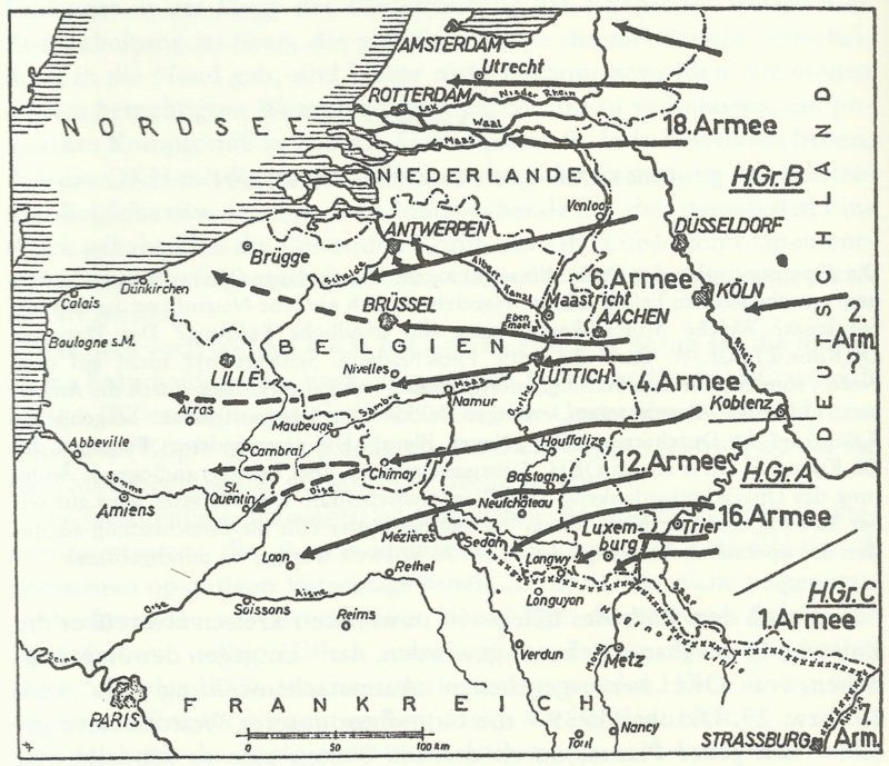 OKH-Plan Westfeldzug 1939
