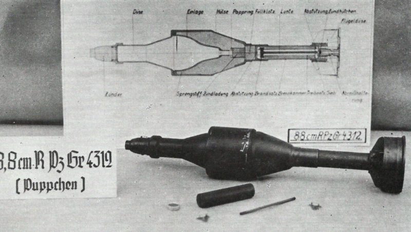 8,8-cm-Rakete des 'Püppchen