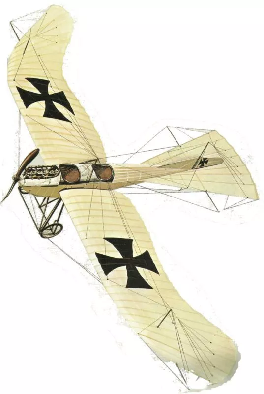 Flugzeuge von Österreich-Ungarn im 1. Weltkrieg 5 Etrich Taube