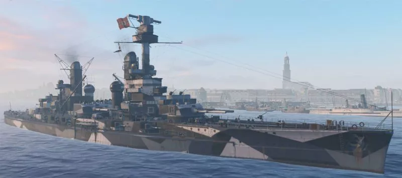 Schlachtschiffe Kaiser, Nassau, König 2 Schlachtschiff Kaiser WoWs