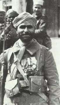 Französische Streitkräfte 1940 10 marokkanischer Tirailleur