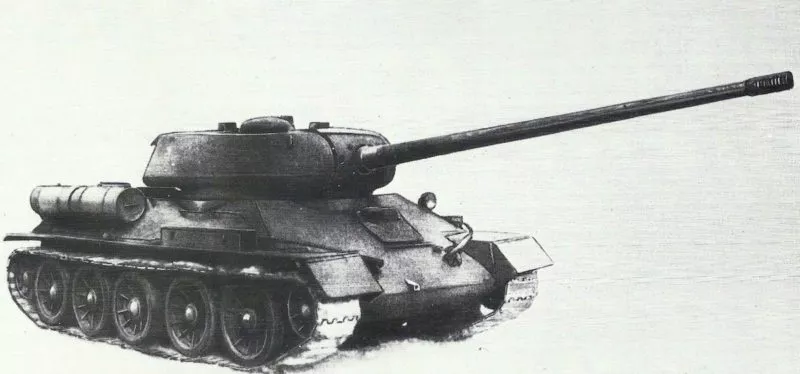 T-34 Modell 1944 und T-44 10 T-34/100