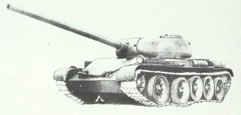 T-34 Modell 1944 und T-44 11 T-44/100
