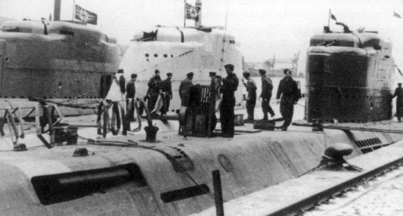 U-Boot Typ XXI 9 U-2511 von Korvettenkapitän Adalbert Schnee