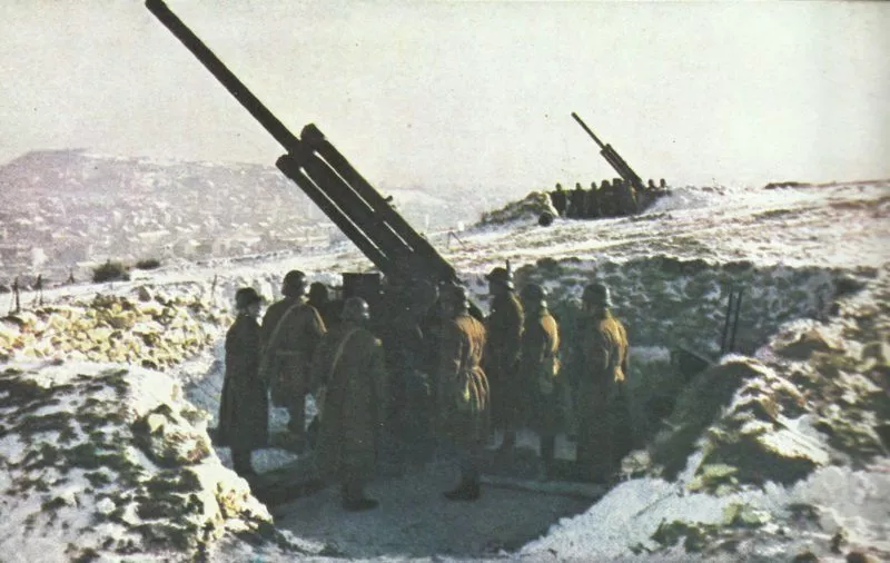 Ungarische Streitkräfte 18 Ungarische Flak-Artillerie