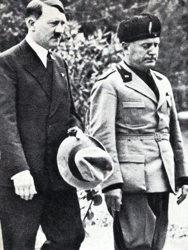 Benito Mussolini 14 Hitler und Mussolini