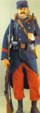 Armeen 1. Weltkrieg 47 Französischer Infanterist 1914