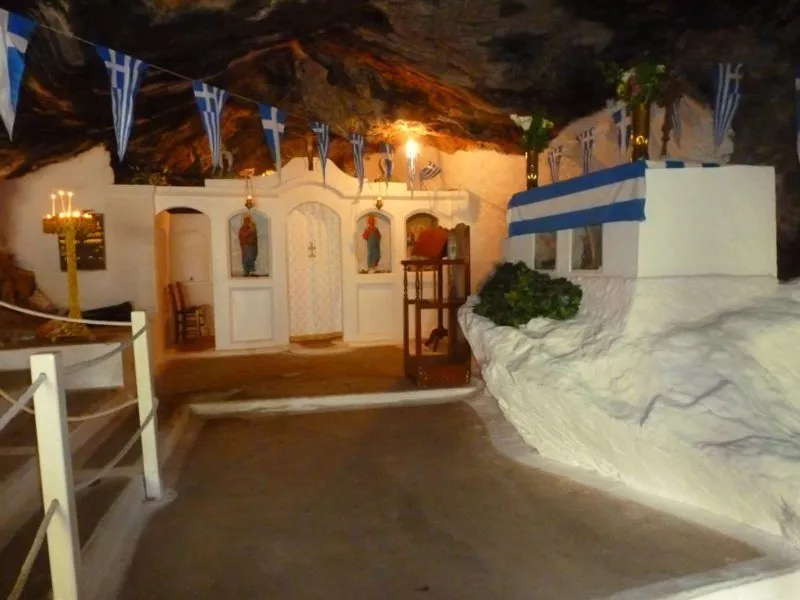 Unabhängigkeitskrieg und Kreta 9 Milatos-Höhle