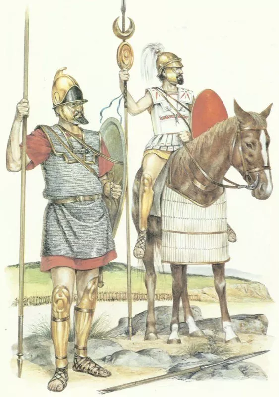 Soldaten Hannibals 4 Karthagische Soldaten
