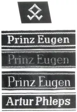 Prinz Eugen an der Ostfront 10 Abzeichen der Division 'Prinz Eugen'