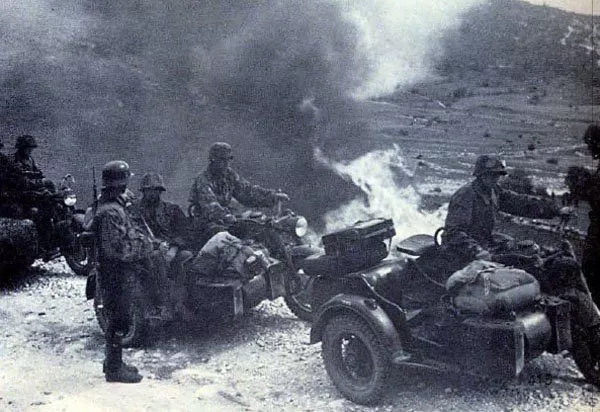 Prinz Eugen an der Ostfront 8 motorisierte Aufklärungs-Abteilung von 'Prinz Eugen'
