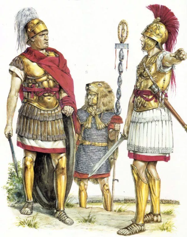 Tribun, Signifer und Legat