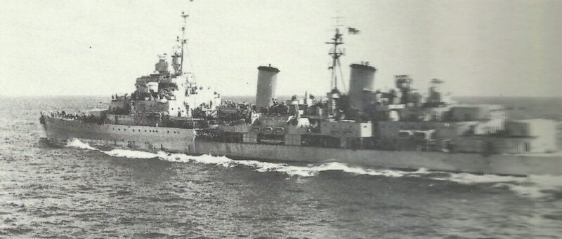 HMS Belfast vor Korea