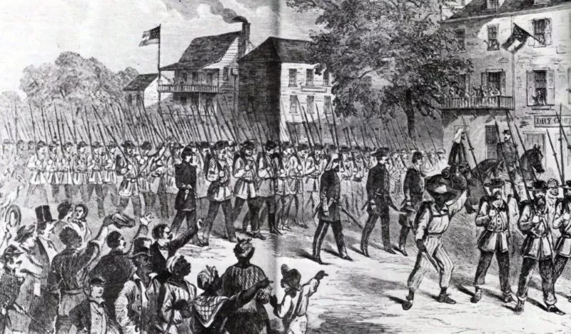 Amerikanischer Bürgerkrieg 7 Tennessee-Regiment