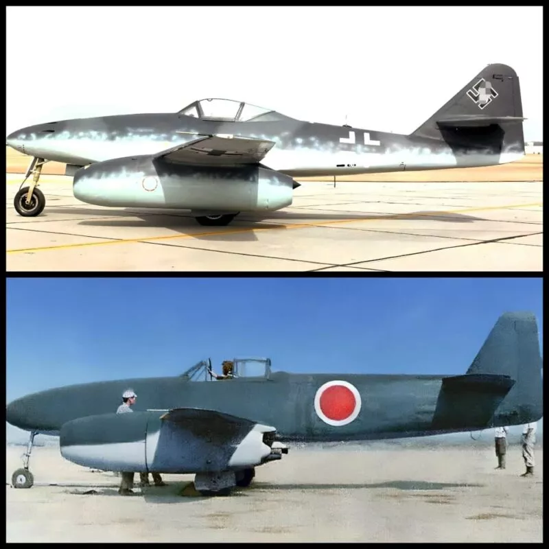 Japanische Jets 7 Me 262 vs Kikka