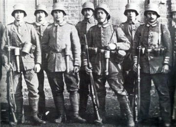 Soldaten eines Garde-Grenadier-Regimentes