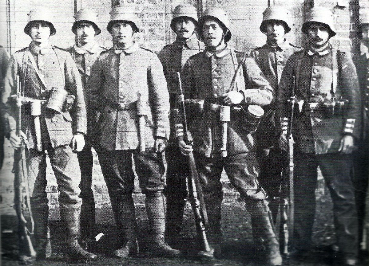 Soldaten eines Garde-Grenadier-Regimentes