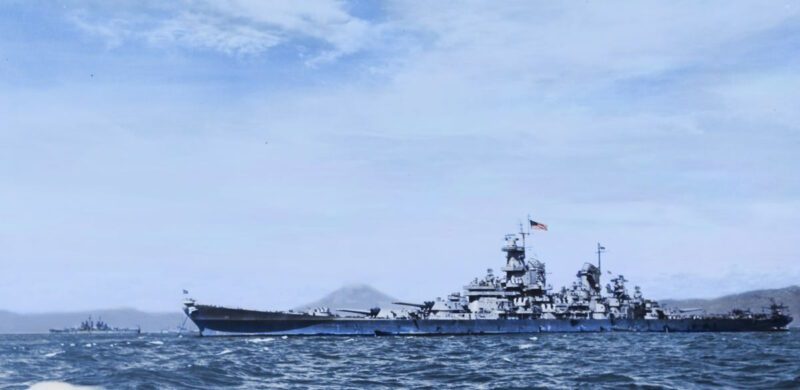 USS Missouri Bucht von Tokio