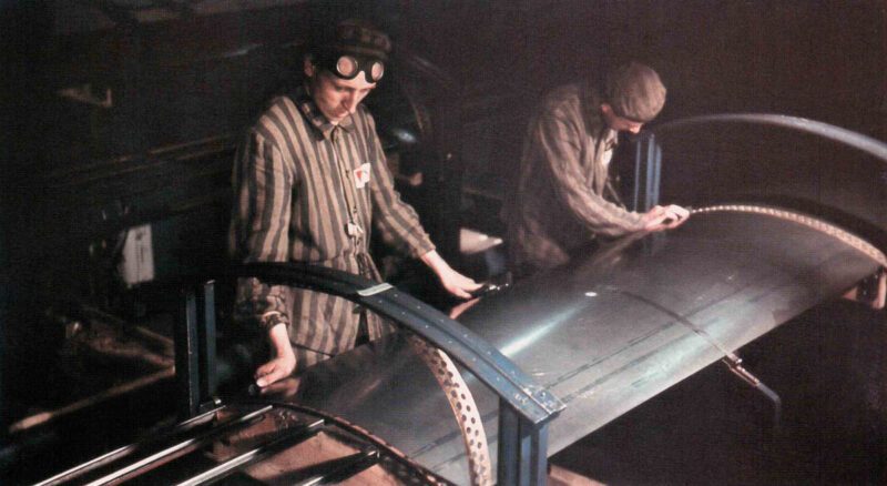 Zwangsarbeiter an V-2 Mittelwerke