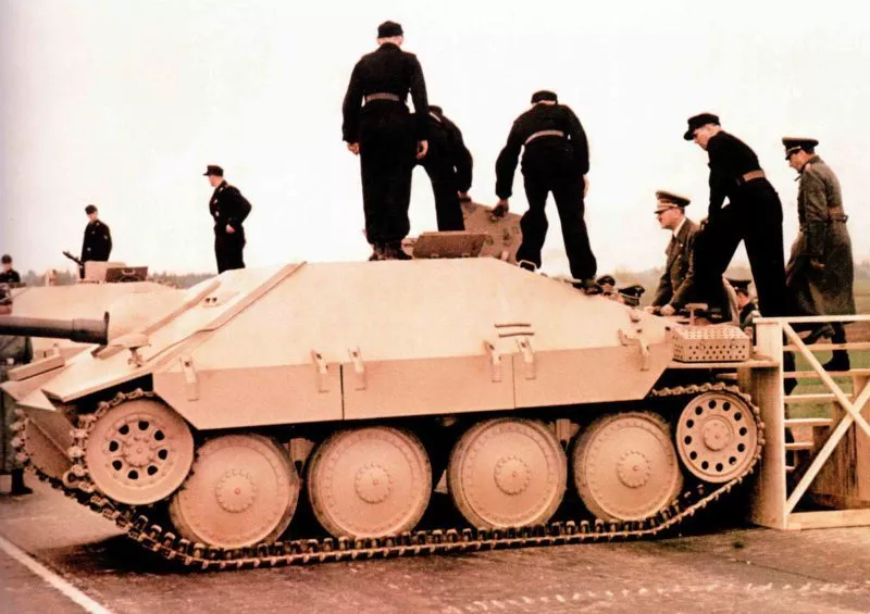 Hetzer 5 Besichtigung des Hetzers
