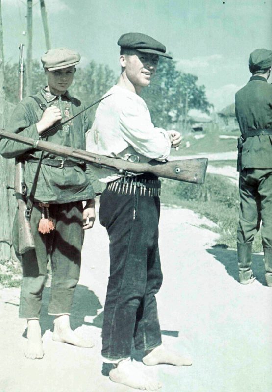 ukrainische Freiwillige