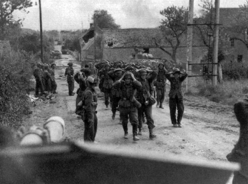 Militärische Leistungsfähigkeit Westfront 11 Rückzugsstraße aus dem Kessel von Falaise