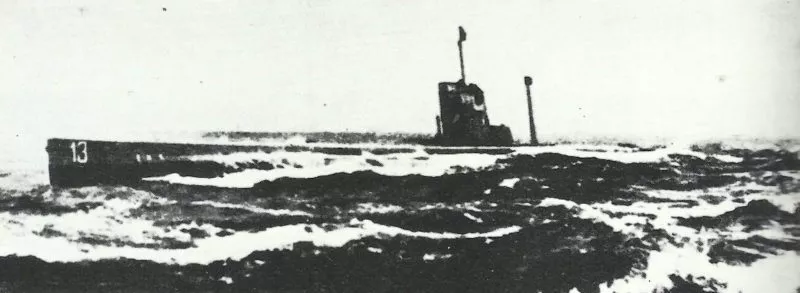Kriegsschiffe 1. Weltkrieg 38 U-13