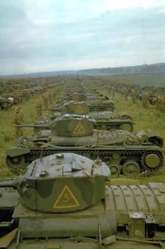 Britische Armee 1941-43 7 britische Armee-Panzer-Brigade mit Valentine