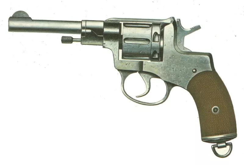 Russische Revolver und Pistolen 5 Nagant-Revolver