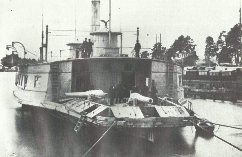 Raddampfer 'USS Commodore Perry'