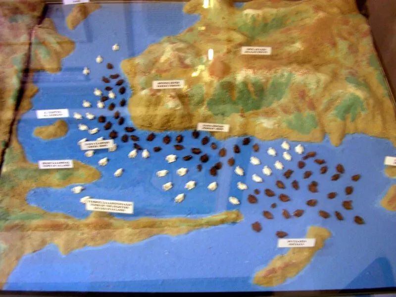 Antike griechische Armeen 7 Seeschlacht von Salamis