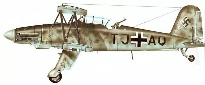 Fieseler Fi 156 Storch 9 Fieseler Fi 167A-0