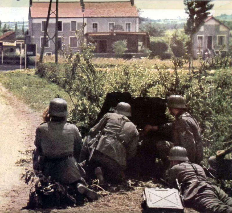 Westfeldzug und Wehrmacht Kriegsgliederung Juni 1940 19 Pak 36 in Frankreich 1940