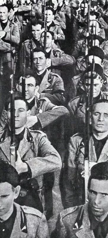 Italienische Armee 1940/41 10 Schwarzhemden